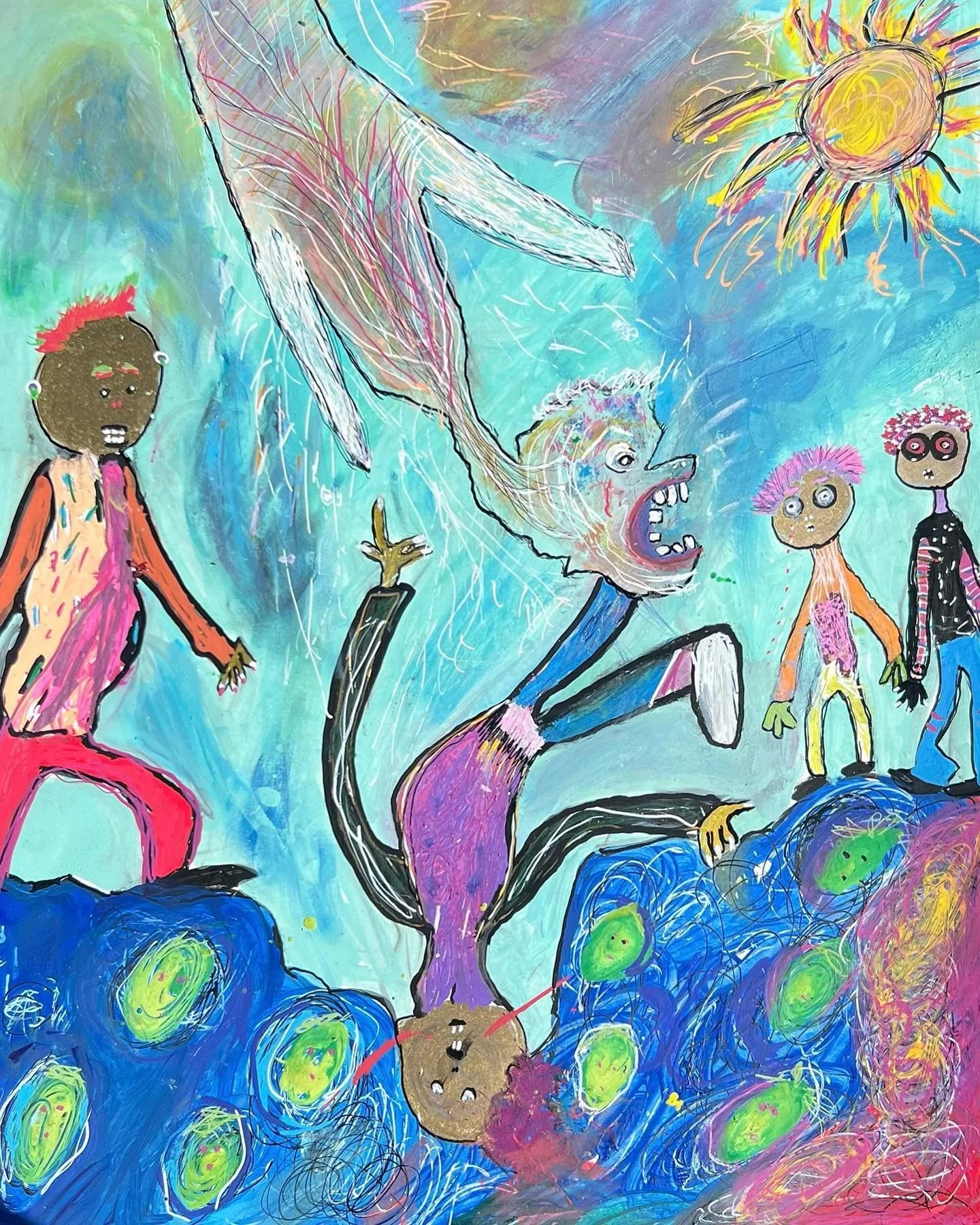 絵画 Return to me, my soul. My Soul Left thru my Soul
